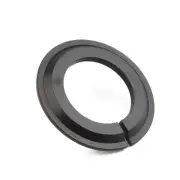 Steerer Tube Conversion Adapter 1 1/8in to 1 1/2in Crown Race Ring Black Color
