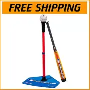 Youth Baseball T-Ball Set with Adjustable Tee & Soft Foam Ball - MLB Approved
