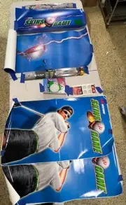 NOS Skins Game by Midway art work - marquee, side art, CPO, instructions
