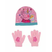 Hat & Gloves By Peppa Pig Cosy Corner Pink
