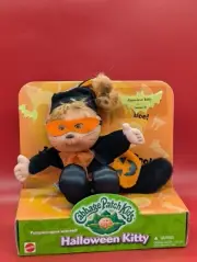 New MATTEL CABBAGE PATCH KIDS HALLOWEEN DOLL GENEVIEVE KITTY COSTUME MASK