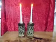 DRIED SEED POD NIGHT LIGHT, BATTERY POWERED