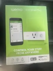WeMo Mini Wi-Fi Smart Plug - White (F7C063) BRAND NEW