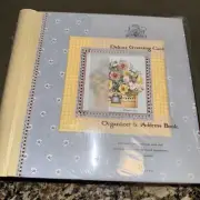 NEW Debbie Mumm Organizer and Address Book. INCLUDES pack of D. Mumm Cards.