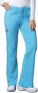 [Dickies] Women's Jr. Fit Mid-Rise Drawstring Cargo Pant