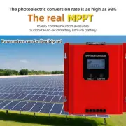 MPPT Solar Charge Controller 60A LCD 12V 24V 36V 48V PV Regulador