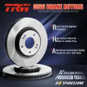 2x Rear TRW Disc Brake Rotors for Ford Focus LT Mondeo MA MB MC 2.0L 2.3L 2.5L