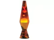 Volcano Lava Lamp Table Electric Vintage Look Art Lamps Deco Living Room Toy Red