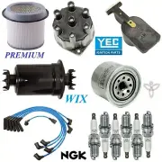 Tune Up Kit Filters Cap Wire Spark Plug For MITSUBISHI MONTERO V6 3.0L 1989-1990 (for: Mitsubishi)
