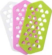 Vaguelly 30Pcs Hair Perm Curling Tool Insert Boards Prevent Hair Dents with Durable Isolating Cards for Salon Use Random Color