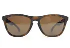 Oakley Sunglasses Frogskins OO9013-C555 Matte Brown Tortoise with Prizm Tungsten