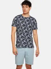 Cooper Leaf Print T-Shirt