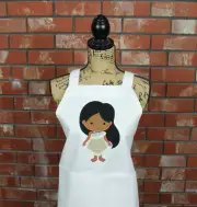 Fairy Tale -Princess -Pocahontas -Applique Apron - Adult - 2 Pocket - New - AAFA