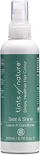 Tints of Nature Natural and Organic Seal and Shine Leave-In Conditioner, Vegan-Friendly, 1 x 200ml