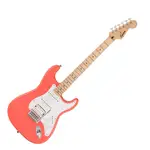 SQUIER 電吉他 SONIC STRATOCASTER HSS 單單雙 小搖座 楓木指板 粉橘色【黃石樂器】