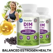 DIM 300mg Plus BioPerine - Estrogen Metabolism & Balance, PCOS, Hormonal Acne