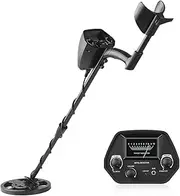 Metal Detectors, GTX 5030 Professional Underground Metal Detector Metal Finder High Sensitivity Treasure Hunter Gold Digger for Beach/Gold Hunting(Black)