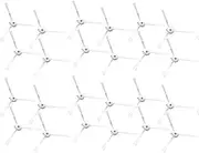 [HUAYUWA] Vacuum and Mop Cleaner Replacement Parts Accessory Kits Set Compatible with Roborock Qrevo S/Qrevo MaxV/Qrevo Pro (24 Side Brushes)