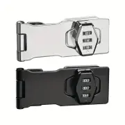 Combination Lock Mechanical Zinc Alloy 1000 Combinations Keyless Entry for Cabinets Drawers Mailboxes Lockers Rust-Resis