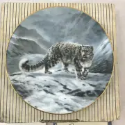 "Fleeting Encounter" The World's Most Magnificent Cats" Collector Plates 1 of 8