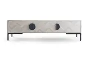 Brosa Hertz Entertainment Unit (White Wash)