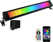 50W RGB LED Light Bar - APP Control, Bluetooth, Waterproof - Christmas, Wedding, Stage Lighting