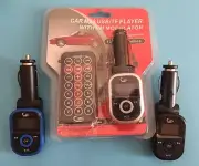 Car MP3 USB/TF/SD/MMC Player Music With FM Transmitter Modulator Wireless Remote