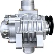 Pressure converter Fit For Mini Roots Supercharger AMR300 Compressor Blower Booster Turbine 0.5-1.3L Turbocharger Turbo Solenoid Valve(With V Pulley)