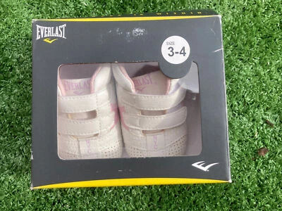 New Everlast 3-4 Baby Shoes White 6-12 Months