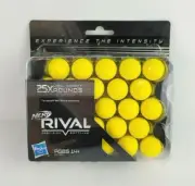 Nerf Rival 25X High-Impact Rounds Balls Rival Precision Battling (New)