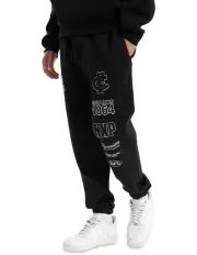 [Nena & Pasadena] Carlton Mono Trackpant in Jet Black