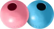 Puppy Ball Durable Rubber Fetch Toy with Hole for Small Dogs