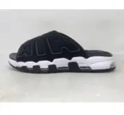 Nike Air More Uptempo Slide Panda Black Slipper Sandal, Size 10 NIB FJ2708-001