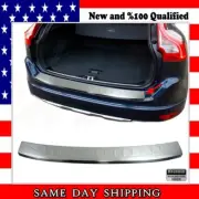 Chrome Rear Bumper Scratch Protector BRUSHED For Volvo XC60 from 2010 to 2017 (for: Volvo)