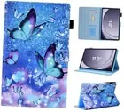 Case for Samsung Galaxy Tab A9+/A9 Plus 11 inch 2023 2024(SM Blue Butterfly