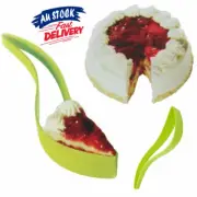 1pc Bread Slice Knife Guide Cake Slicer Sheet Home Kitchen Pie Cutter Server