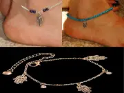 Women's Fashion Anklet Hamsa Ankle Bracelet