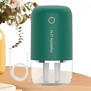 Desktop Humidifier, Electric Desk Humidifier Oil Diffuser, Bedside Humidifiers, Cool Mist Humidifier, Bedroom Air Humidifier for Baby Rooms