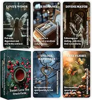 GZXINKE Sweet Love Tea Oracle Deck of Romance Tarot Cards Twin Flames Soulmates Relationships