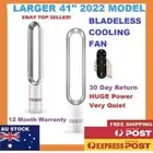 41"ANGELO Bladeless Cooling Fan, Low db High Air Flow Sleep Timer Remote Control