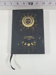 Manifestation Gold Foiled Journal “Everything I Desire Comes My Way”