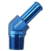 Aeroflow 45° 3/8" NPT to -8 100/450, AF845-08AN