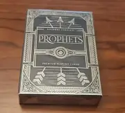 New Sealed Prophets Playing Cards Deck By Wounded Corner Silver Foil Tuck