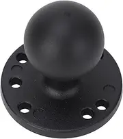 1.5 Inch Ball Mount with AMPS Plate, Aluminum Alloy Base for RAM Mounts C Size Ball Arm, Universal Swivel Mount for Boats, Trucks