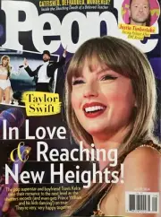 TAYLOR SWIFT / TRAVIS KELCE - IN LOVE! 2024 PEOPLE Magazine / NEW