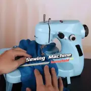 Mini Electric Sewing Machine Household DIY Manual Patching Needlework Machine