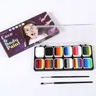Face Paint Kit Activated Colors Set Professional Split Cakes Paint K0T2