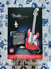 [New] LEGO 21329 IDEAS Fender Stratocaster MUSICAL CLASSIC LEAD GUITAR RARE @RB!