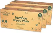 Biodegradable Bamboo Nappy Pants by Cuddlies - Eco-Friendly & Gentle (3 Pack)