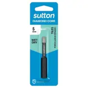Sutton Diamond Core Drill Bit Wet/Dry Hex Shank - D618